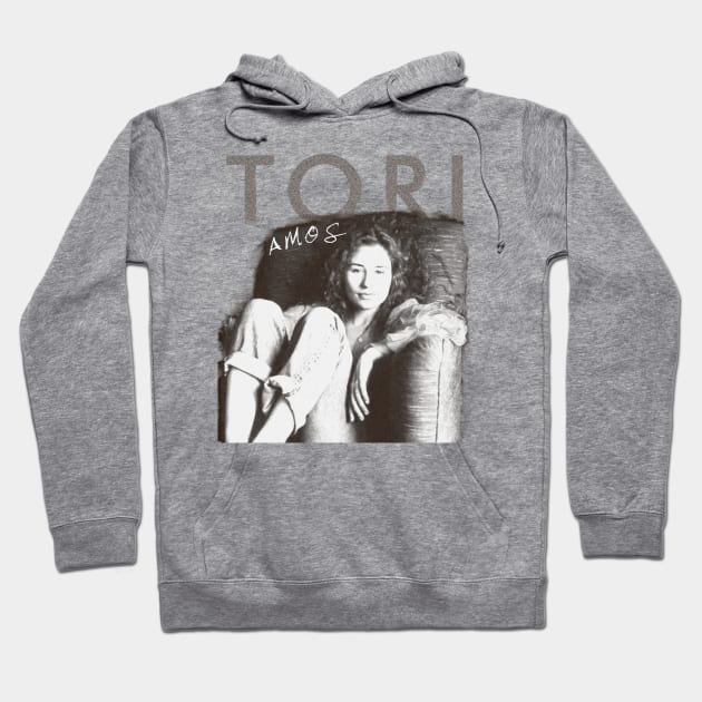 Tori Amos grey style Hoodie by sanantaretro